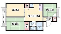 プレジール三木 2階/-