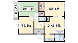 ガーデンハイツ緑ケ丘E,F,G,H 2階