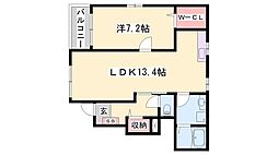 サニーサイド 1階/-
