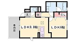 シャトン A棟 1階