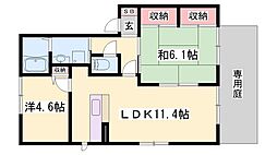 サンハイツ加古川II 1階/-