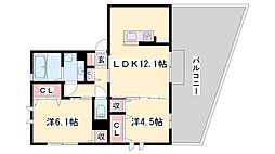 Ｈｉｇｈｌａｎｄ 1階/-