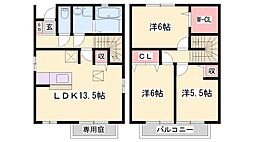 オークスコート西新在家 A棟 2階