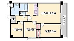 ヒルサイドテラス北平野 2階/-