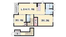 レジデンス永尾M 2階