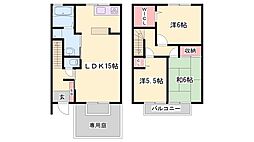 クレールヴィレッジ A棟 1階/-