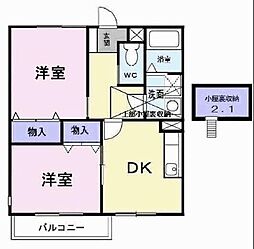 サンセールIII 2階