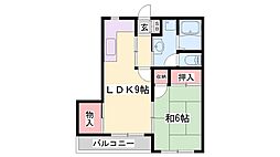 ロイヤルマンション 1LDKの間取図画像