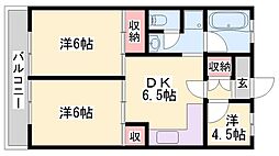 レジデンス飾磨 2階/-