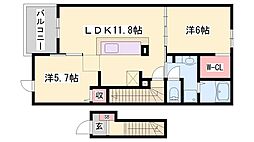 Rグレイ砥堀 2階