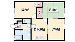 レスプランドル　B棟 1階/-