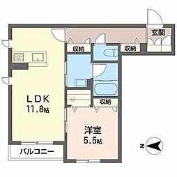 ザ フジイ ガーデンB 2階/-