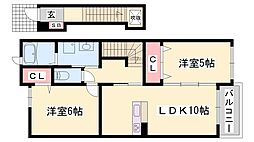 ヒルサイド緑ヶ丘Ａ 2階/-