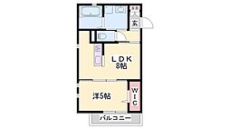 コンフォート黒崎 2階/-