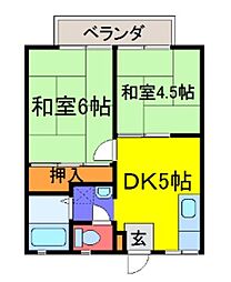 六麓荘 2階/-