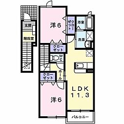 ルナ パレス B 1階