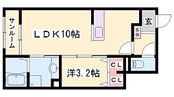 パル山崎 1階/-