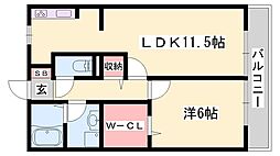 ラフレシールB棟 2階