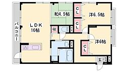 パークハイム弐番館 A棟 3階/-