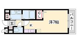 アラモード・F 2階/-