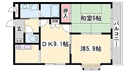 エクセルコート 2階/-