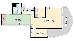 メゾン富士才 2LDKの間取図画像