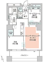 間取図画像 1SLDK