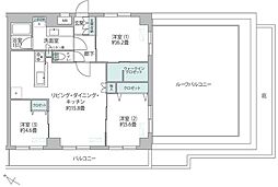 ダイアパレス西巣鴨 3LDKの間取図画像