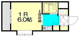 エーブル井荻 ワンルームの間取図画像