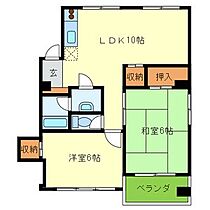 ハイコーポ利余B棟  ｜ 大阪府枚方市中宮西之町（賃貸マンション2LDK・2階・50.09㎡） その2