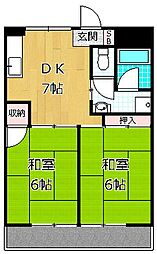 バーンフリートくずは 2階