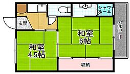 ビレッジハウス春日I 3階/-