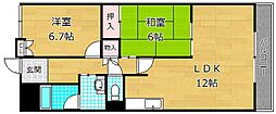 アルカーサル星田 5階