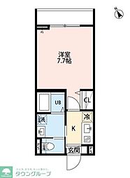 robot home 南千住(ロボットホームミナミセンジュ) 1Kの間取図画像