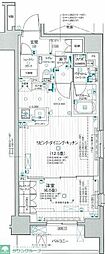 日神パレステージ大島 1LDKの間取図画像