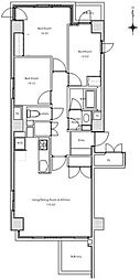 LANAI1521 3LDKの間取図画像