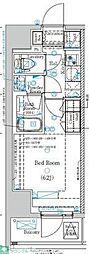 diPS亀有駅前 1Kの間取図画像