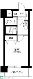 セントパレス錦糸町 1Kの間取図画像