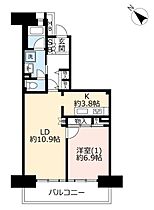 UR稲毛海岸駅前プラザ  ｜ 千葉県千葉市美浜区高洲3丁目（賃貸マンション1LDK・4階・54.64㎡） その2