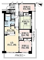 5階 / 4LDK / 95.48㎡