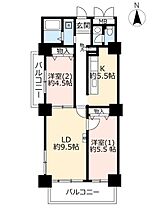 9階 / 2LDK / 61.32㎡