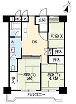 3階 / 3DK / 58.86㎡