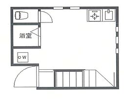 ハウスVESTA ワンルームの間取図画像