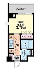 エスティメゾン新中野 1Kの間取図画像