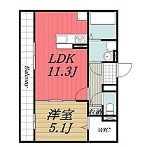 千葉県千葉市中央区塩田町（賃貸アパート1LDK・2階・40.05㎡） その2