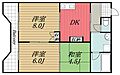 ロータリーパレス辰巳台5階5.4万円