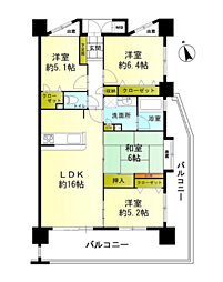 間取図画像 4LDK