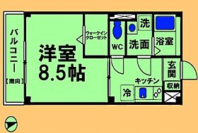 神奈川県相模原市緑区東橋本4丁目（賃貸マンション1K・2階・31.02㎡） その2