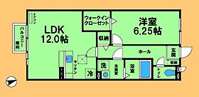 東京都町田市小山町（賃貸アパート1LDK・1階・45.81㎡） その2