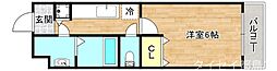 間取図画像 1K